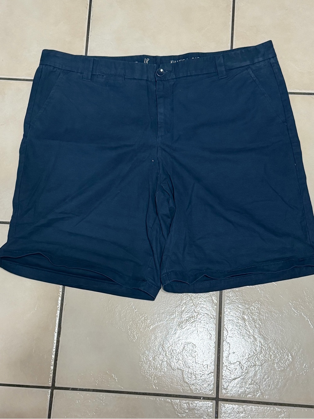 WoMen's Navy Cotton Shorts
